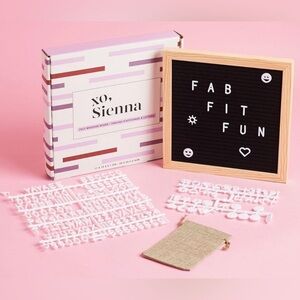 XO Sienna-NWT Felt Message Board